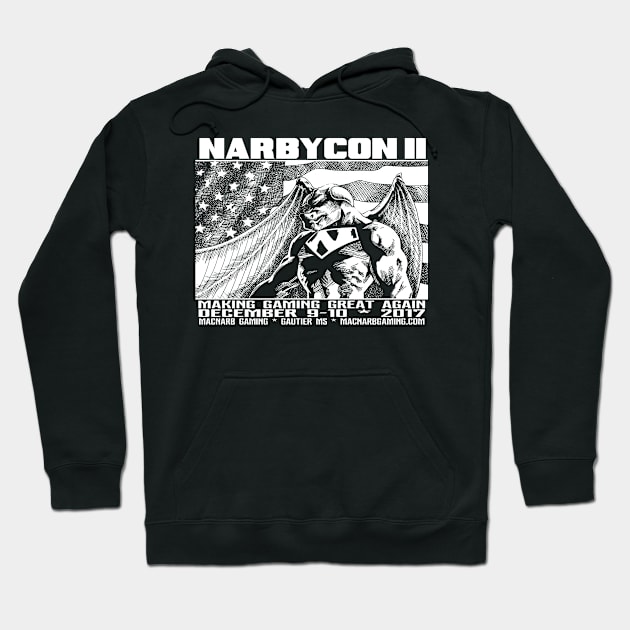 NarbyCon2 Dark shirts Hoodie by gregspanier